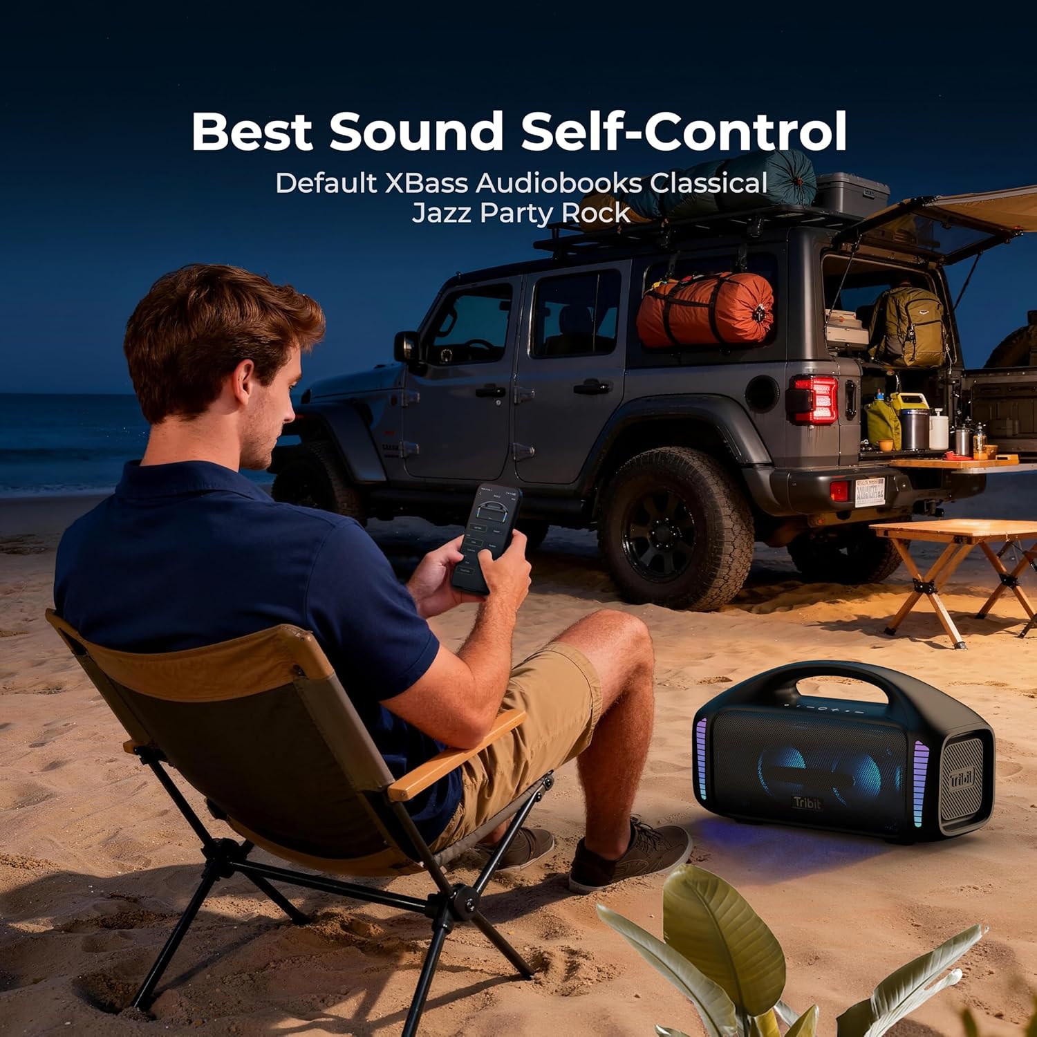 Thumbnail 6 de Tribit StormBox Blast : enceinte Bluetooth portable 90 W étanche IPX7, 30 h d’autonomie et LED synchronisées