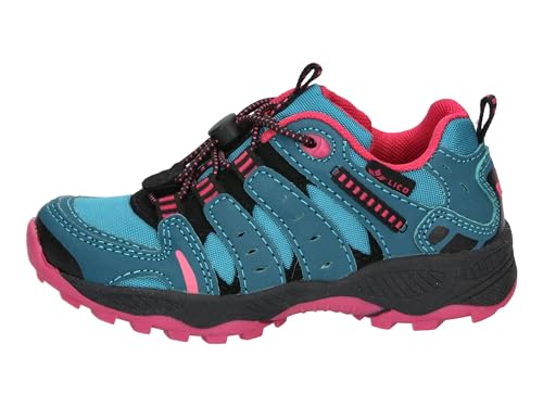 Detalle de Lico Fremont: Scarpe da Trekking Unisex per Bambini e Ragazzi, Petrolio Nero Rosa — 36 EU