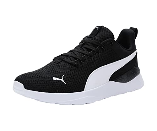 Detalle de PUMA Anzarun Lite: sneaker bassa in mesh, comfort EVA e suola aderente, Antracite/bianco 43 EU