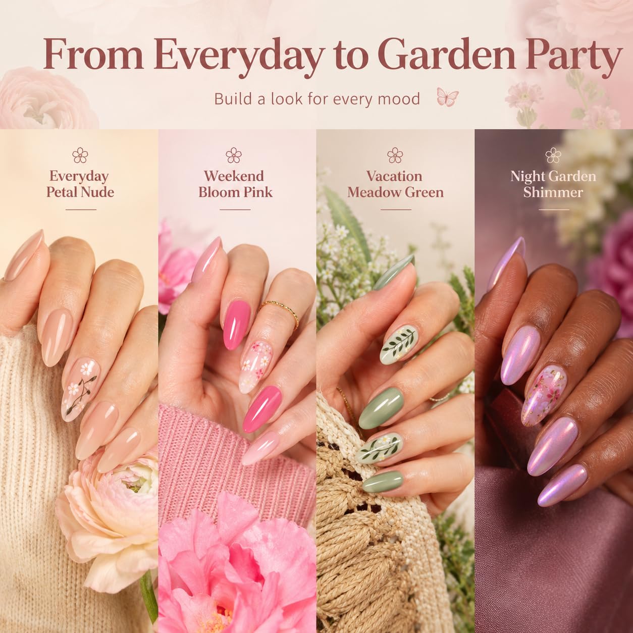 Detalle 2 de beetles Spring Gel Nail Polish Set 36 Colors
