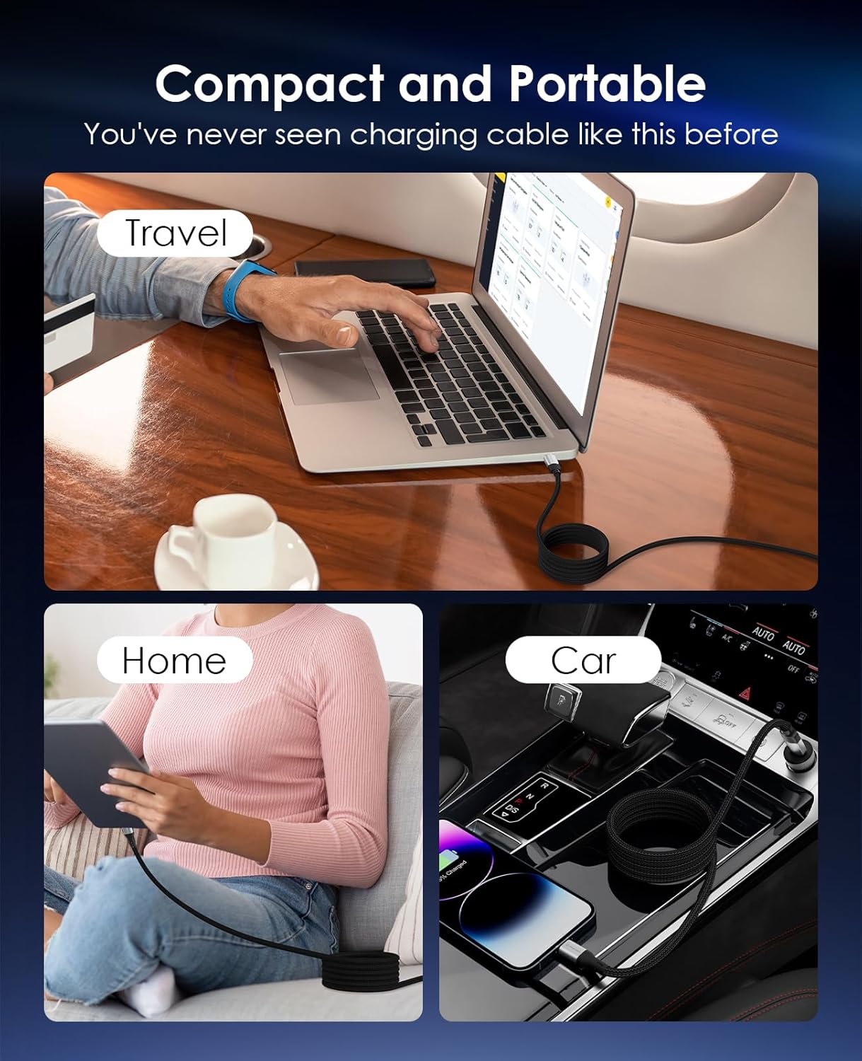 Thumbnail 5 de Magtame Cable magnético USB C a Lightning 1,5 m ⚡