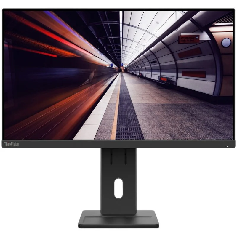 Detalle de Monitor Lenovo ThinkVision E24-30 23.8": color preciso y ergonomía a un paso de edición y productividad