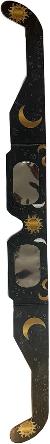 Detalle 2 de VOLTNGO Lot de 2 lunettes d’éclipse solaire certifiées ISO 12312-2 et CE – Observation sûre du 12 août 2026