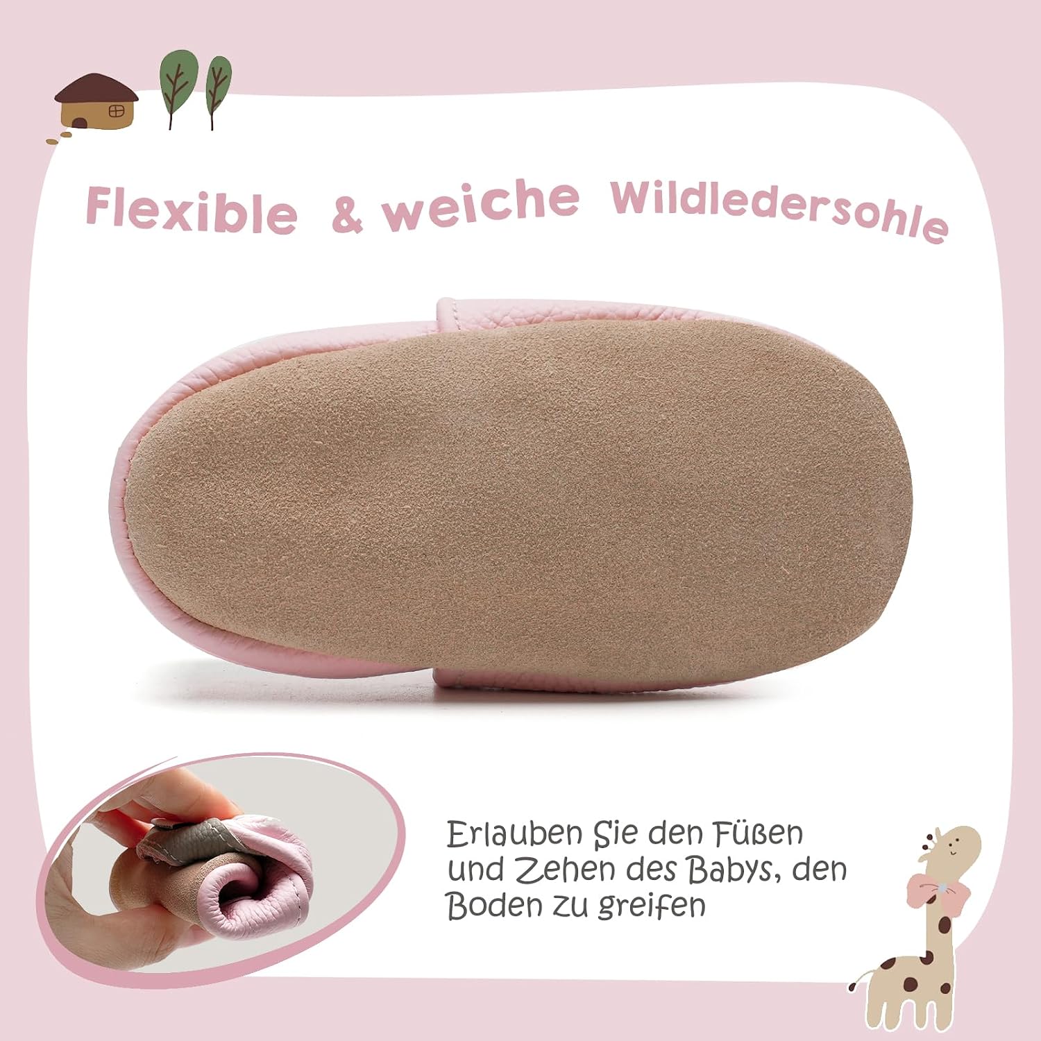 Detalle 2 de IceUnicorn Krabbelschuhe Baby