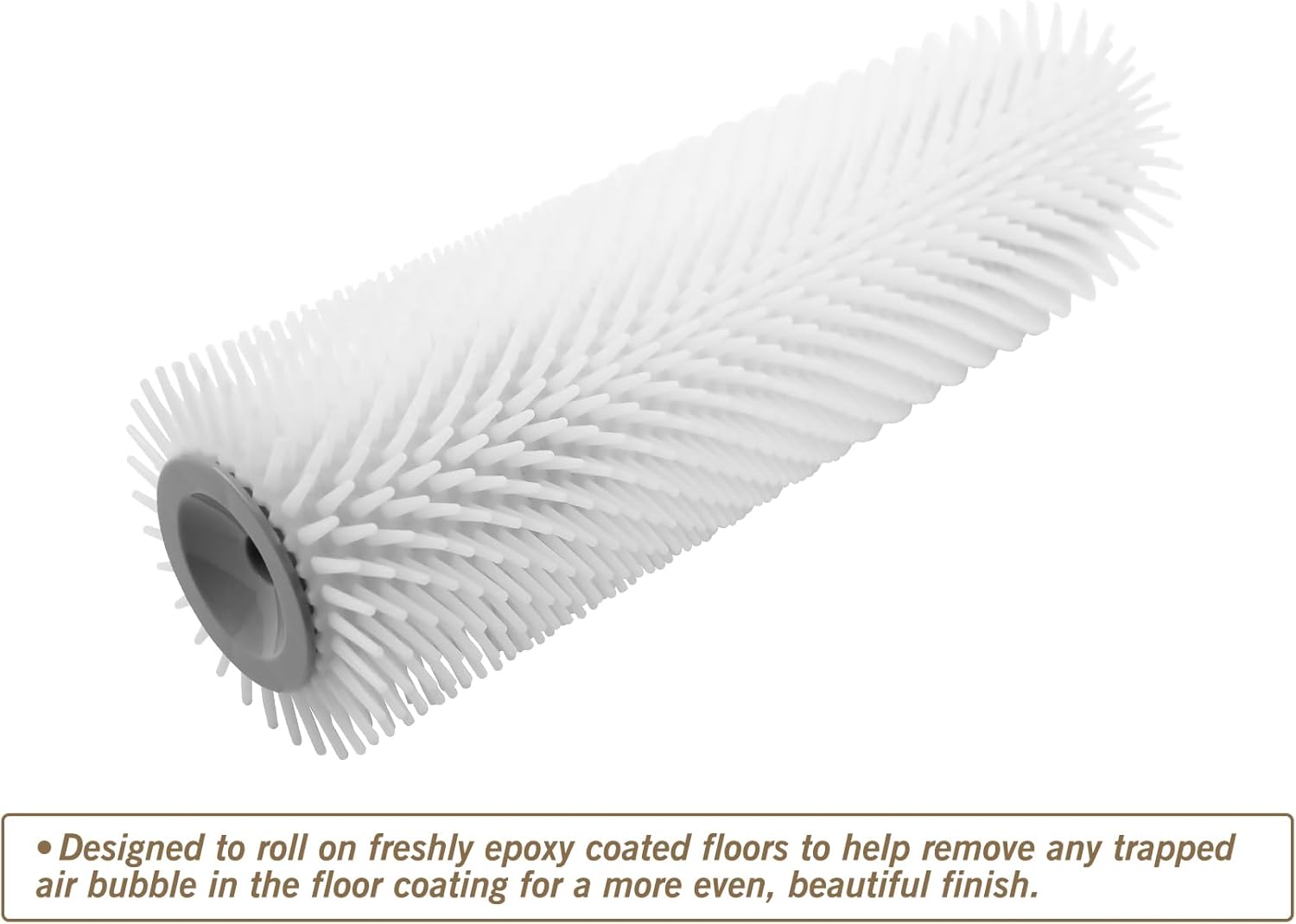 Detalle de ROLLINGDOG 230mm Spiked Roller with 12mm Teeth for Self Leveling Epoxy