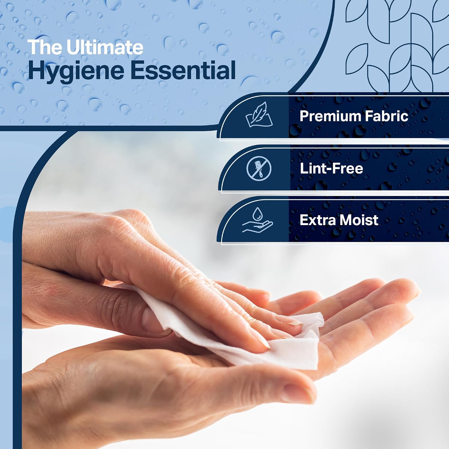 Thumbnail 3 de REFRESHIFY RFRSH-ALCH-UNIT10 Alcohol Wipes, 75% Alcohol, Unscented, Large