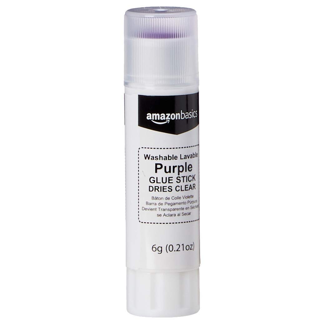 Thumbnail 6 de Amazon Basics Purple Washable School Glue Sticks (30-Pack) — Dries Clear