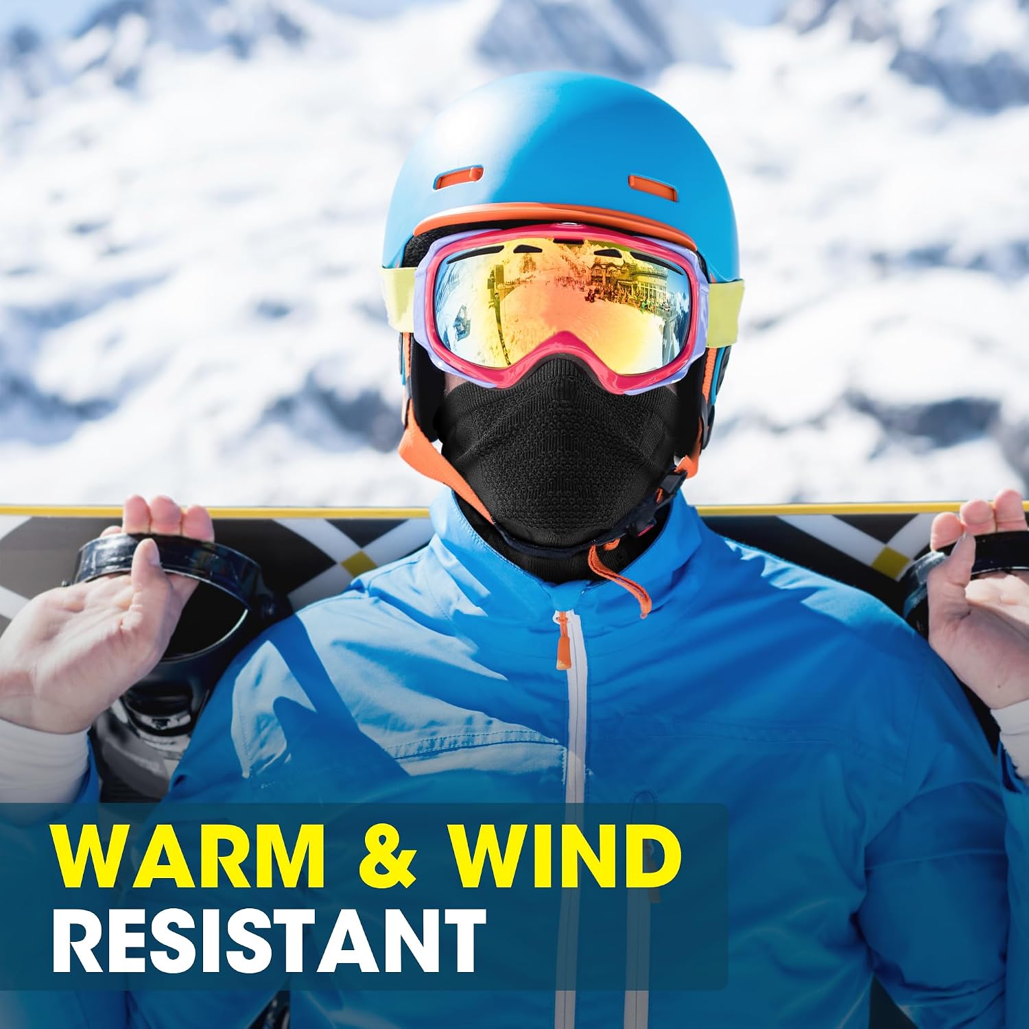 Detalle de WTACTFUL Winter Neck Warmer Gaiter 8.7x14.2