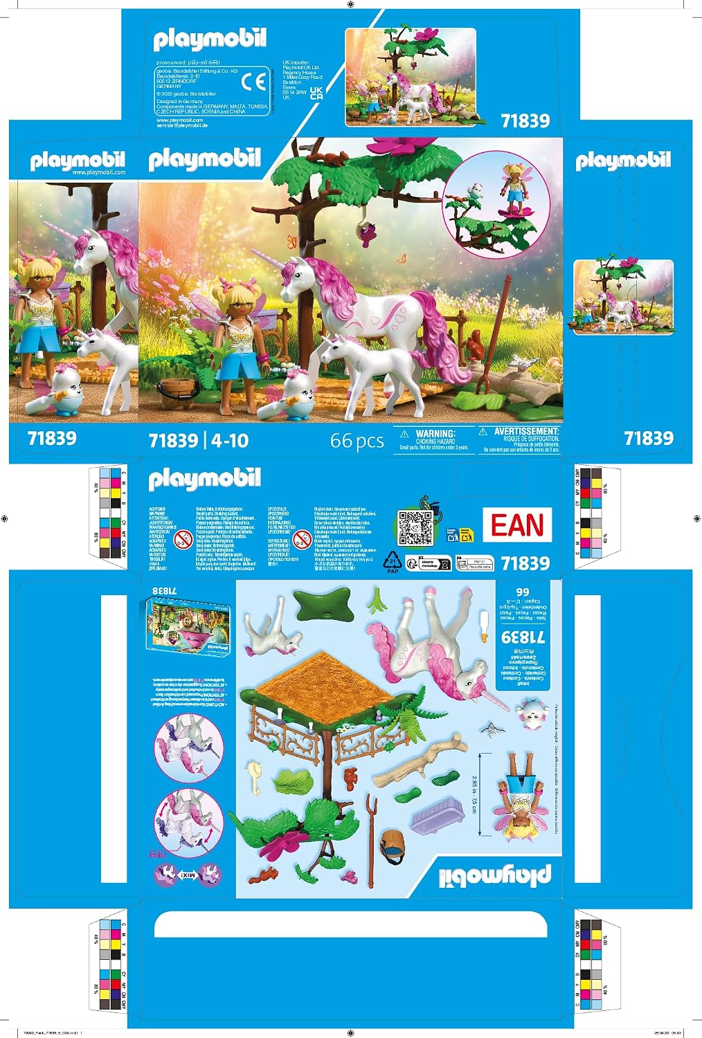 Thumbnail 6 de PLAYMOBIL Magic Unicorns – Zauberhafter Einhornstall (71839) für Fantasieräuberinnen und -räuber ab 4 Jahren