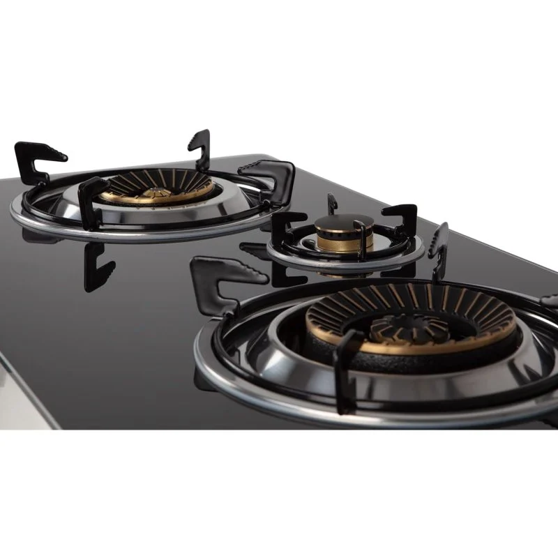 Detalle 2 de Orbegozo FO 2720 hornillo gas 2 zonas negro