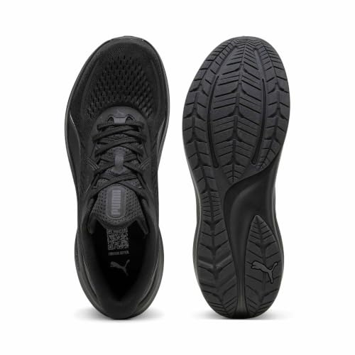 Detalle 2 de PUMA Skyrocket Lite: tenis unisex para adultos en negro plata mate (45 EU)