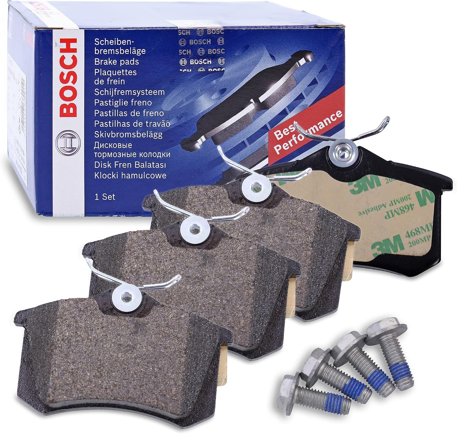 Detalle de Bosch BP617 plaquettes de frein arrière certifiées ECE‑R90