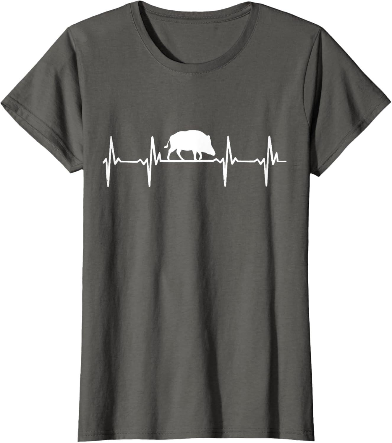 Detalle de T-shirt chasse homme sanglier, cadeau