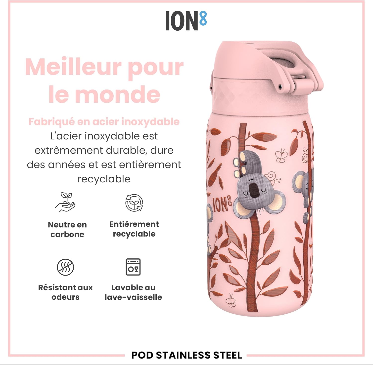 Thumbnail 4 de Ion8 Gourde Enfant 400 ml 🥤