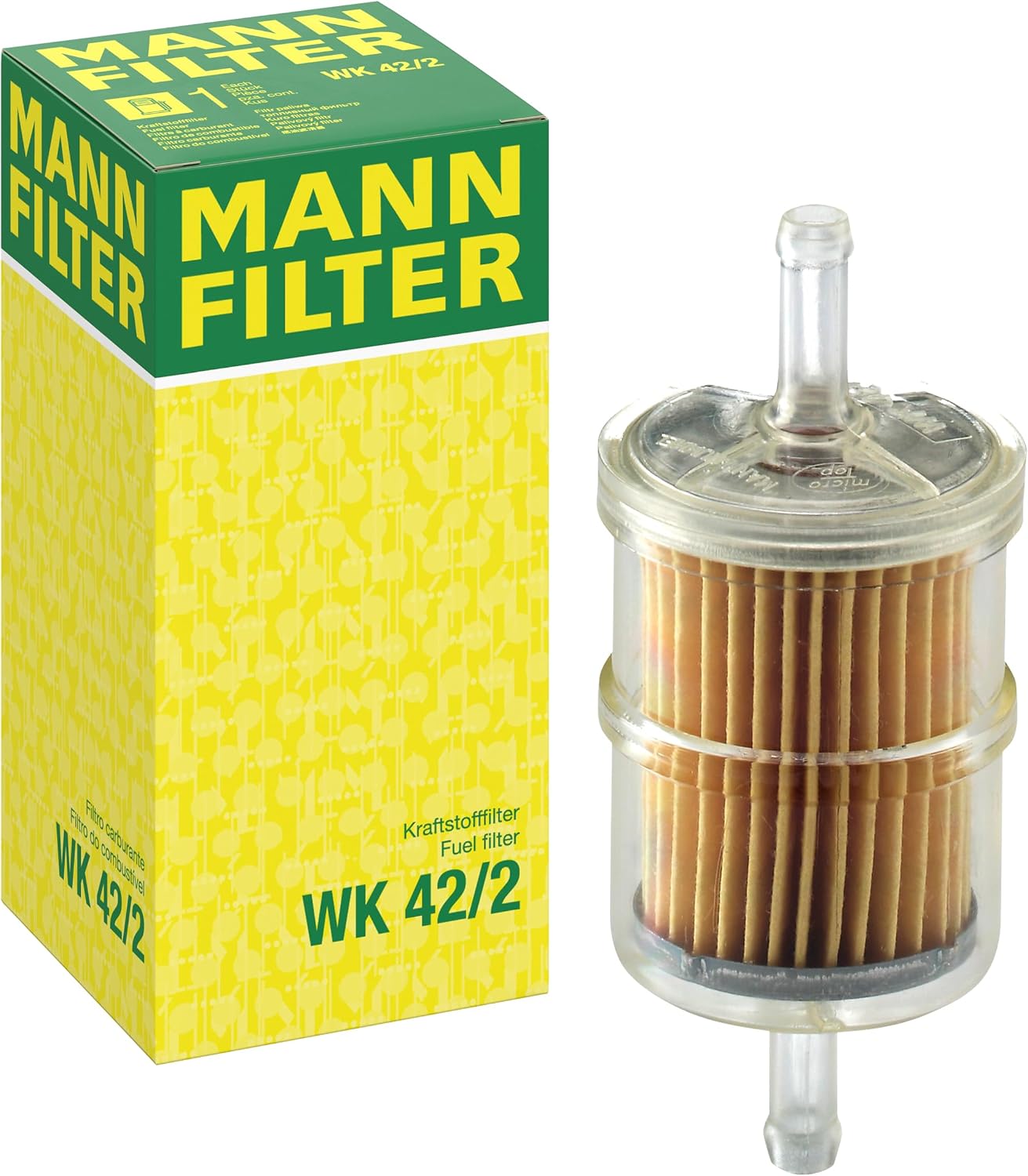 Detalle de Mann Filter WK 42/2 filtro carburante 108 mm