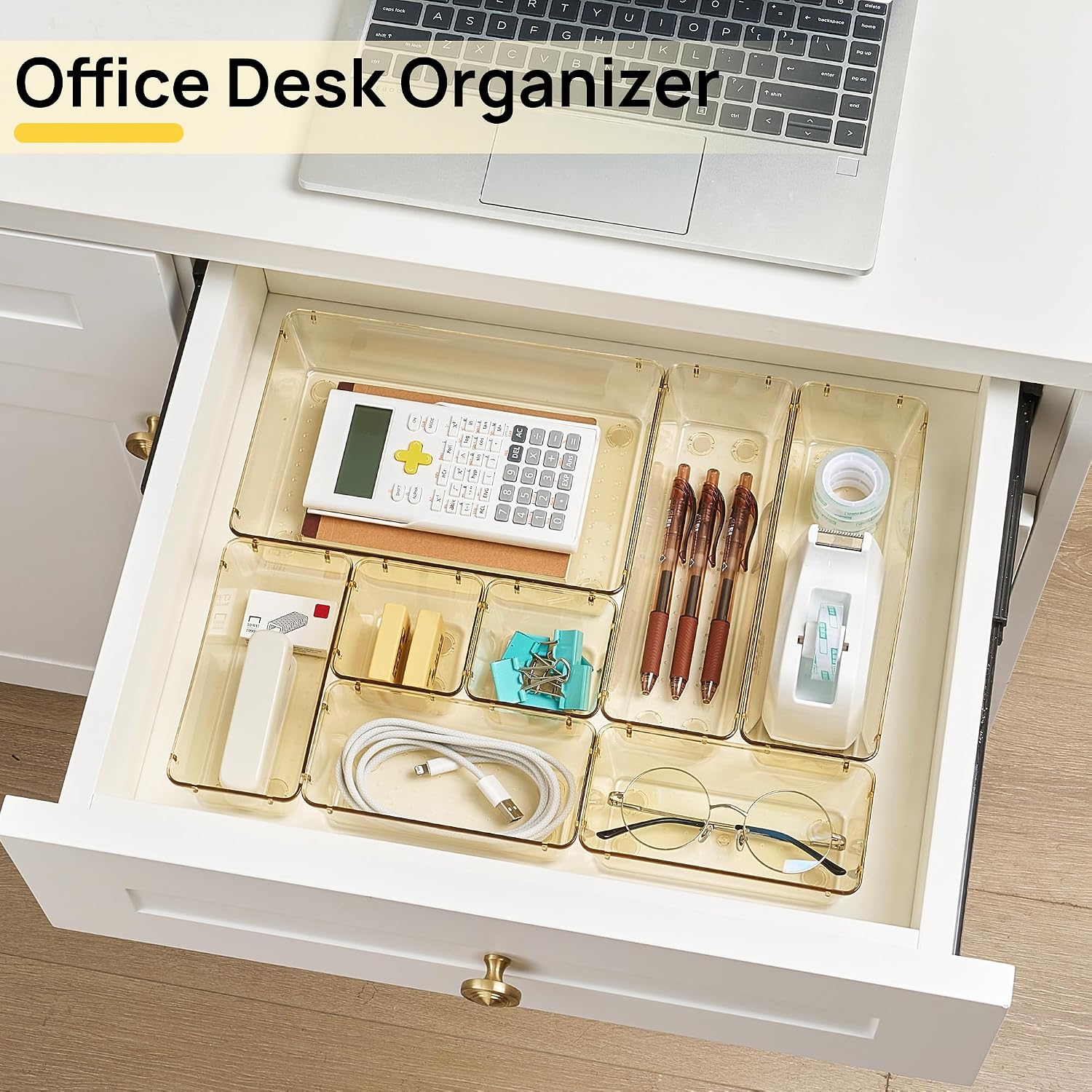 Detalle 2 de Vtopmart Plastic Drawer Organizers 25-Pack