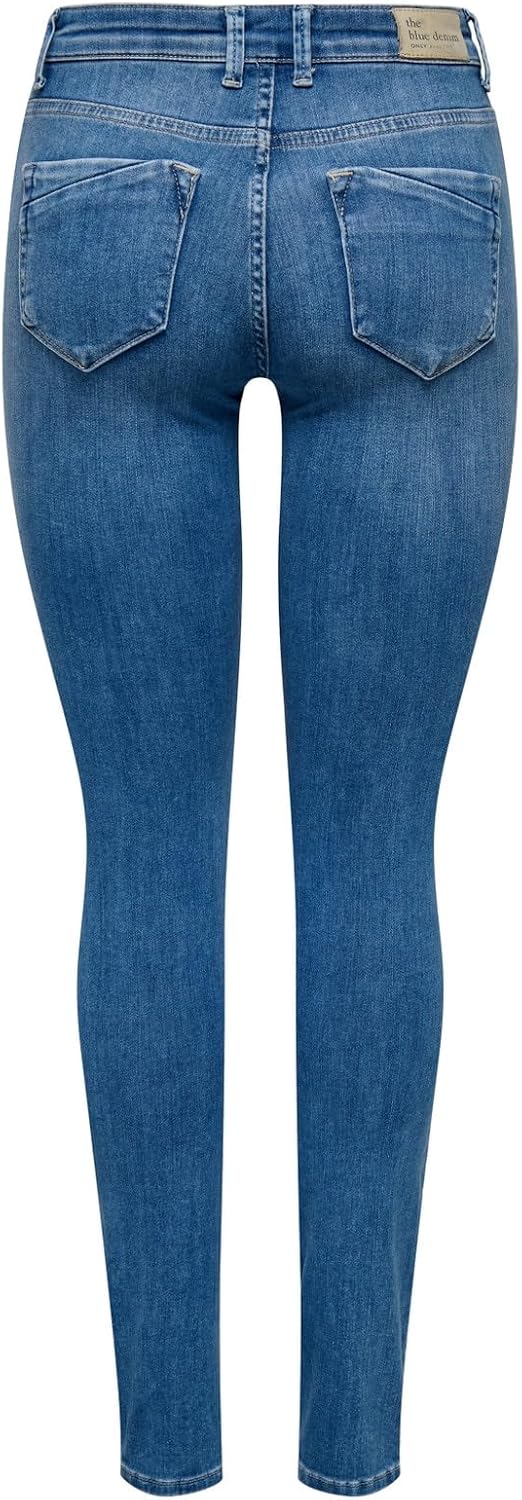 Detalle de ONLY Female Skinny Jeans ONLBLUSH – Mittlere Taille, Skinny Fit