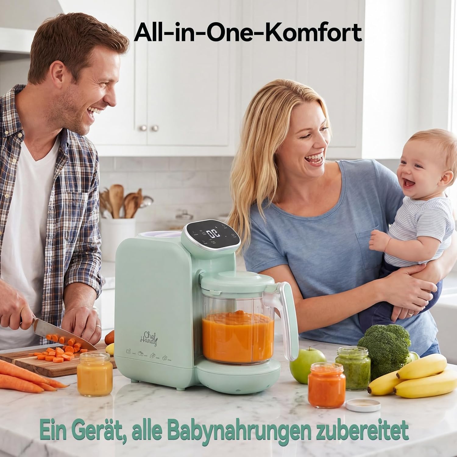 Thumbnail 1 de chefhandy Chefhandy 5-in-1 Babynahrungszubereiter