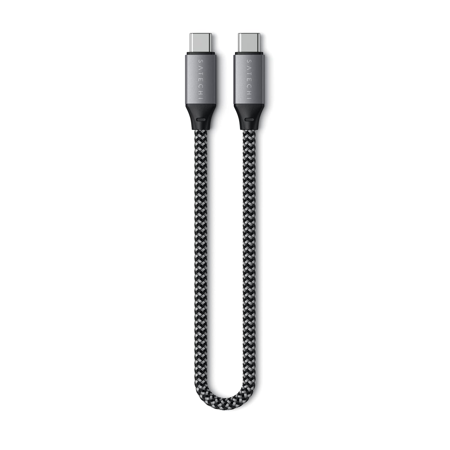 Detalle de Satechi Cavo USB-C a USB-C 4.0 25 cm: PD 100W, 40 Gbps e supporto 8K/4K