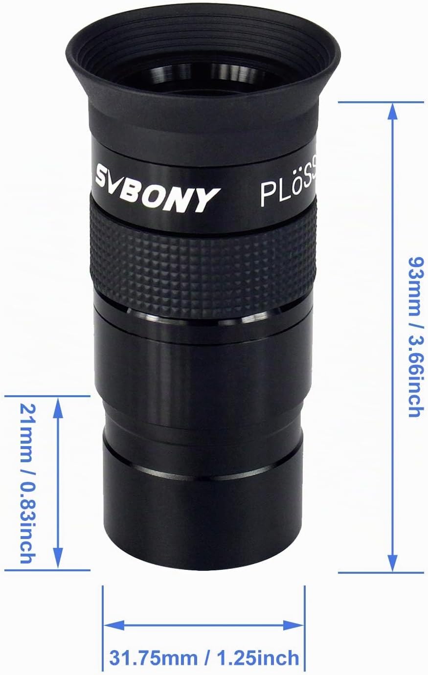 Detalle de Svbony Plossl 40 mm oculare 1,25″ per telescopio 🔭