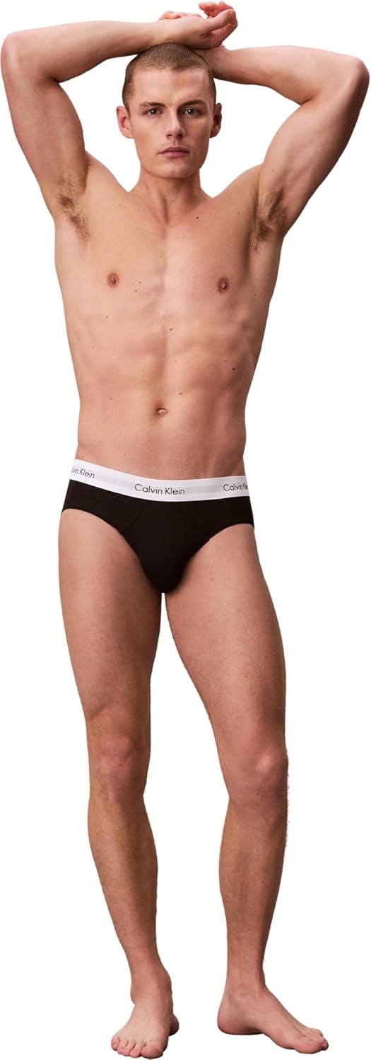 Thumbnail 4 de Calvin Klein Pack 3 Calzoncillos Hip Brief Algodón