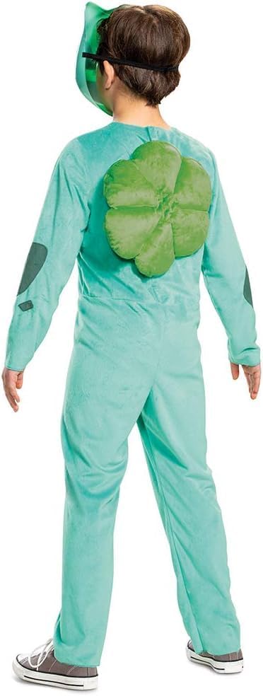 Detalle de Disguise Pokémon Bulbasaur-kostuum voor kinderen met masker