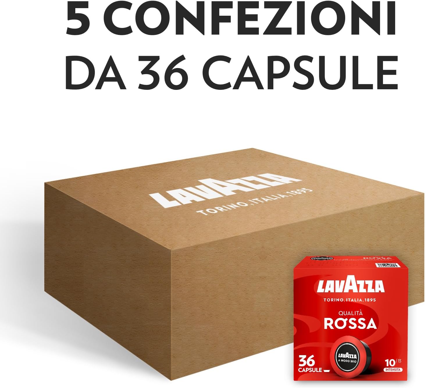 Thumbnail 2 de Lavazza A Modo Mio Qualità Rossa 180 capsule