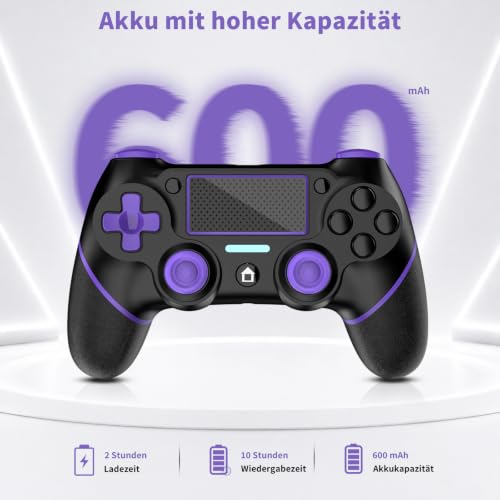 Thumbnail 6 de Reddening PS4 Controller 2er-Set mit Docking-Station