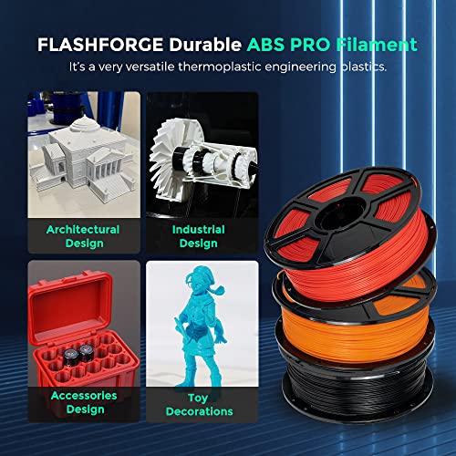 Detalle 2 de FLASHFORGE ABS PRO filament 1kg ⚙