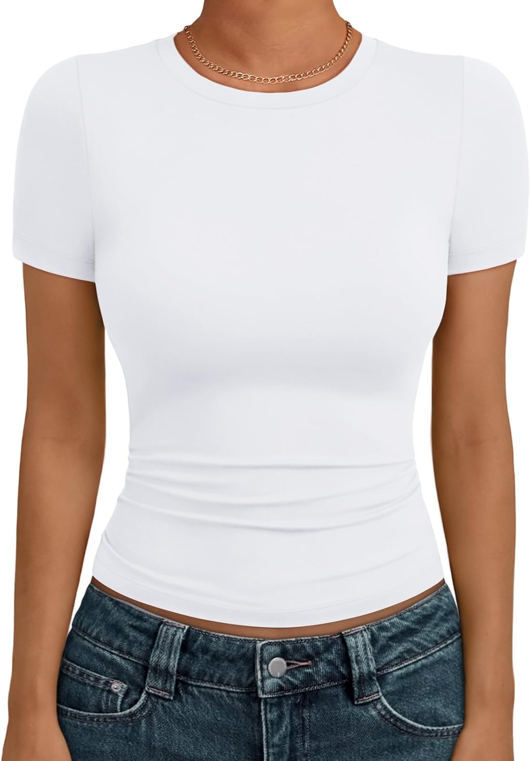 Detalle de AUTOMET Women's Crew Neck Tee
