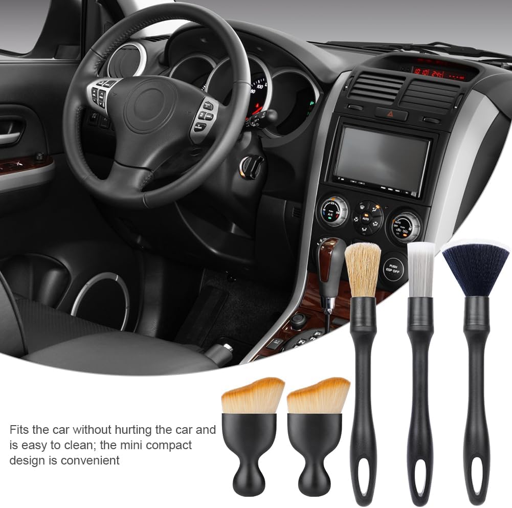 Detalle de URAQT 5 piece car detailing brush set