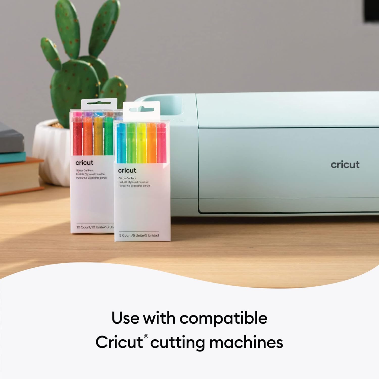 Thumbnail 6 de Cricut Set di penna gel glitter Arcobaleno 0,8 mm - 10 pezzi per Explore e Maker