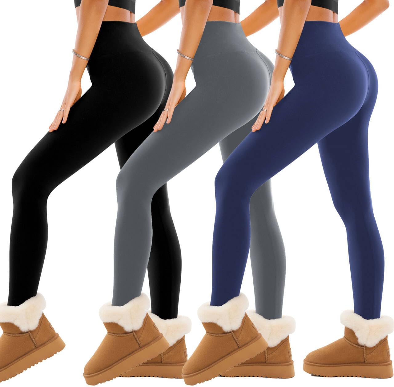 Detalle de SINOPHANT Fleece Lined Leggings for Women