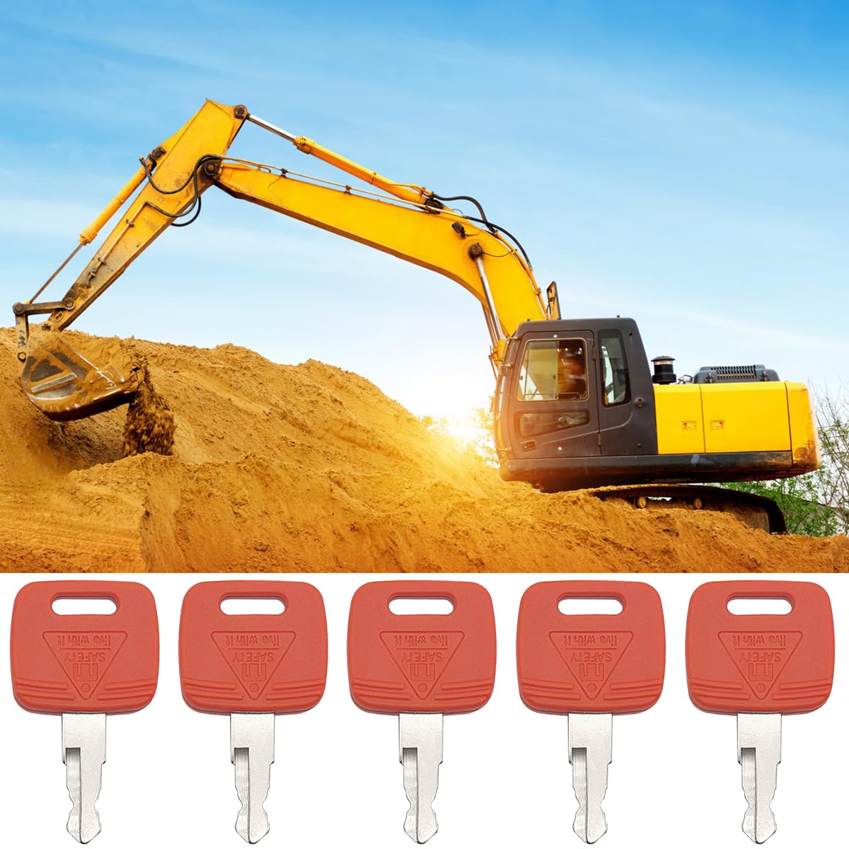 Thumbnail 6 de AYWFEY RE183935 Replacement Ignition Keys 10-Pack