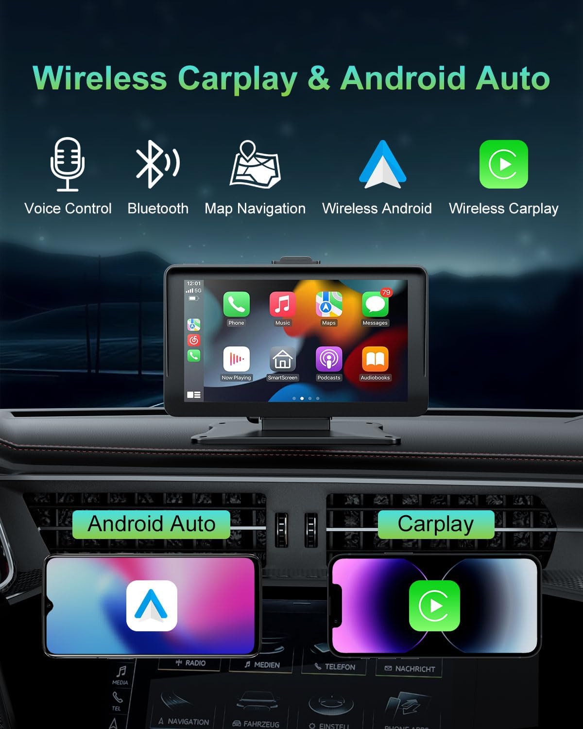 Detalle 2 de 25HOURS Apple CarPlay Screen 7"