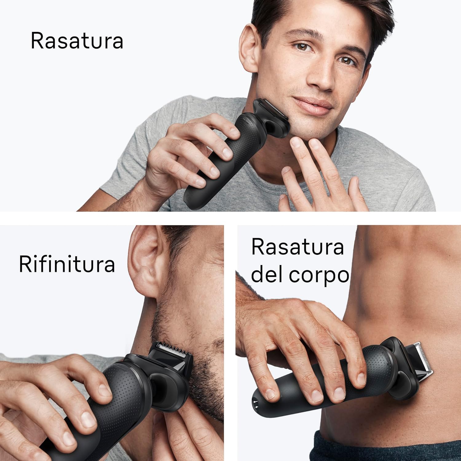 Thumbnail 4 de Braun Serie 5 52-N7650CC rasoio elettrico barba 50 min