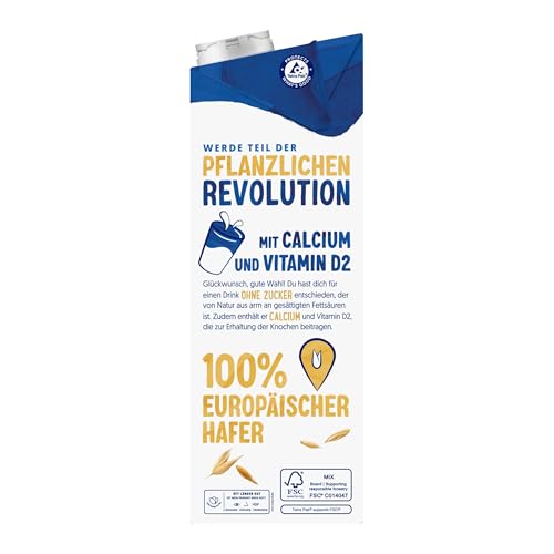 Thumbnail 14 de Alpro This is Not Milk 3,5% – 8x1L, 100% Pflanzlich & Zuckerfrei: Veganer Haferdrink im Mehrpack