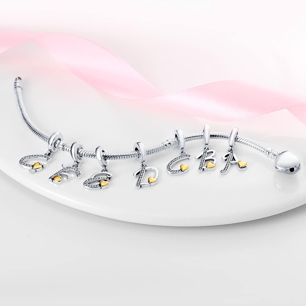 Detalle de Pandach Charm Lettera A-Z Argento 925