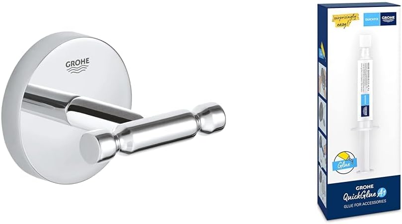 Thumbnail 6 de GROHE Start Cosmopolitan Patère Murale – Fixations cachées, plaque incluse, chrome