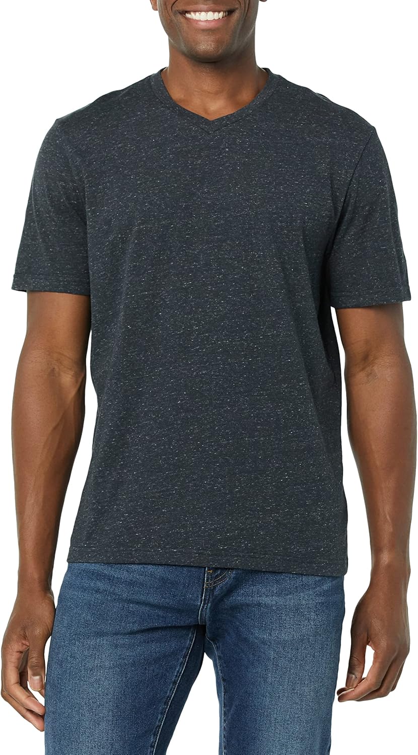 Thumbnail 1 de Amazon Essentials Herren Kurzärmliges V-Ausschnitt-T-Shirt – lockere Passform, Alltagstauglich