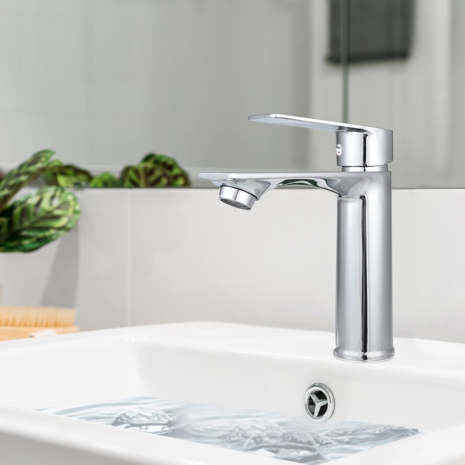 Thumbnail 6 de Cieex Wasserhahn Bad Einhebelmischer 30% Wassersparend