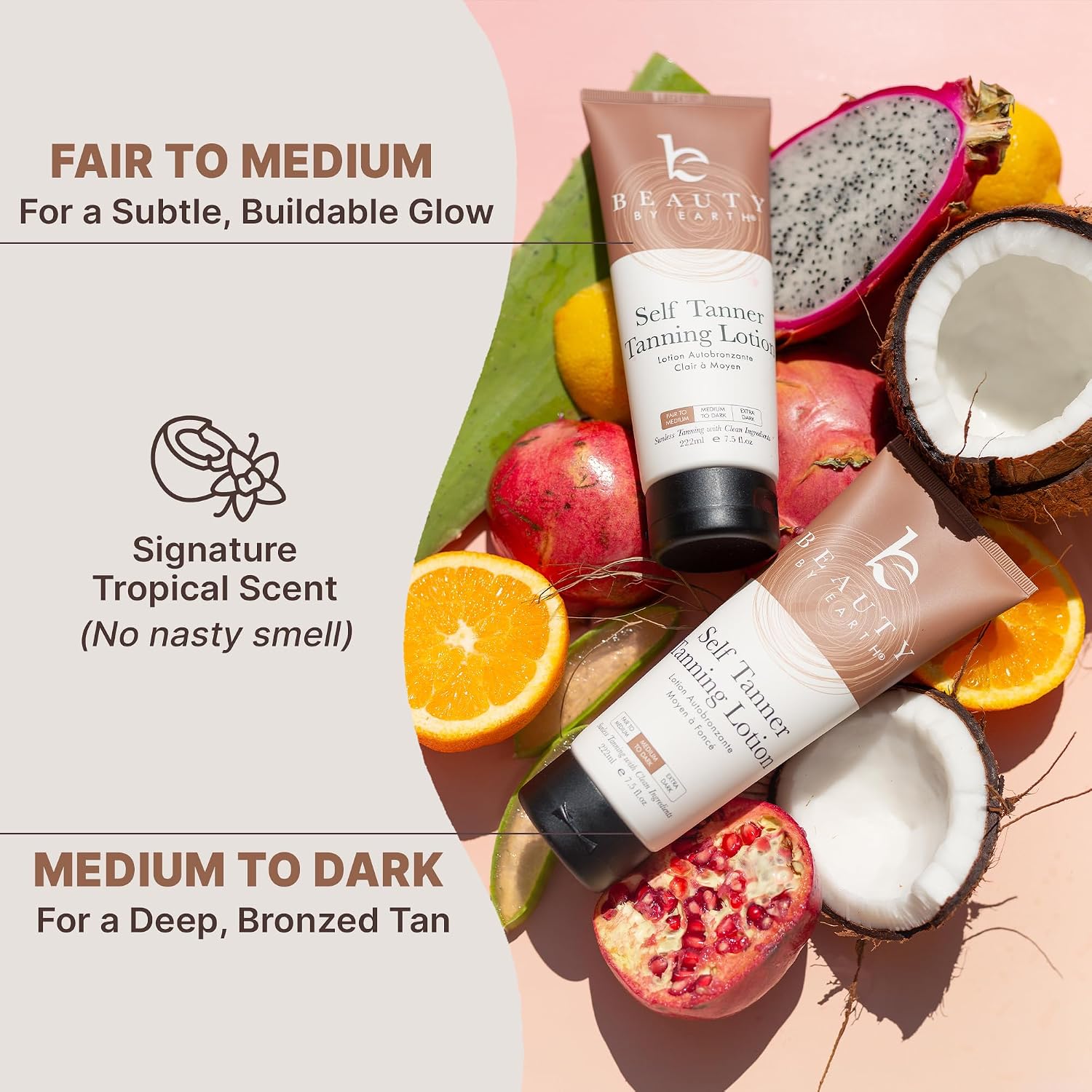 Thumbnail 6 de USA Made Tanning Lotion Self Tanner for Fair to Medium ⌈emoji⌉