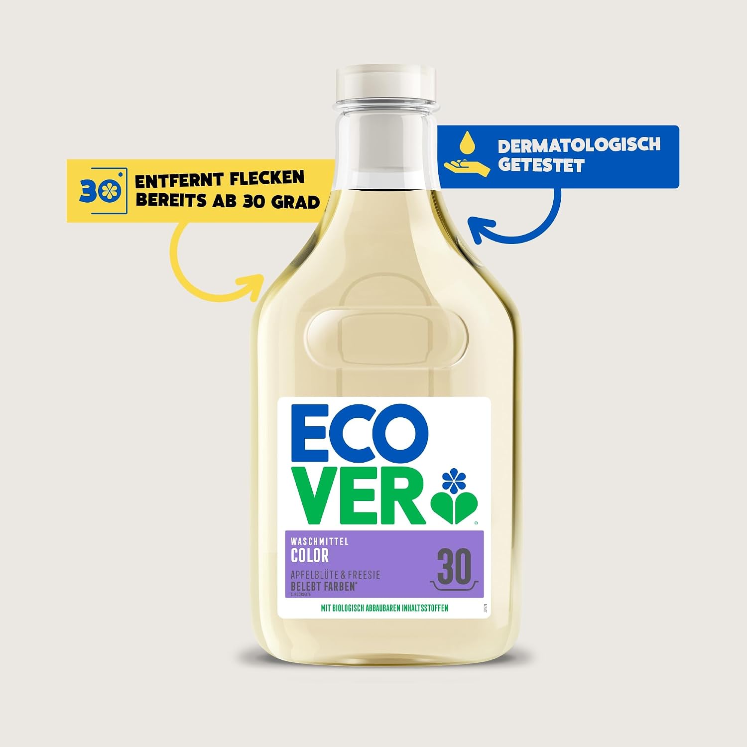 Detalle 1 de Ecover Waschmittel Color 5 l Nachfüllpack