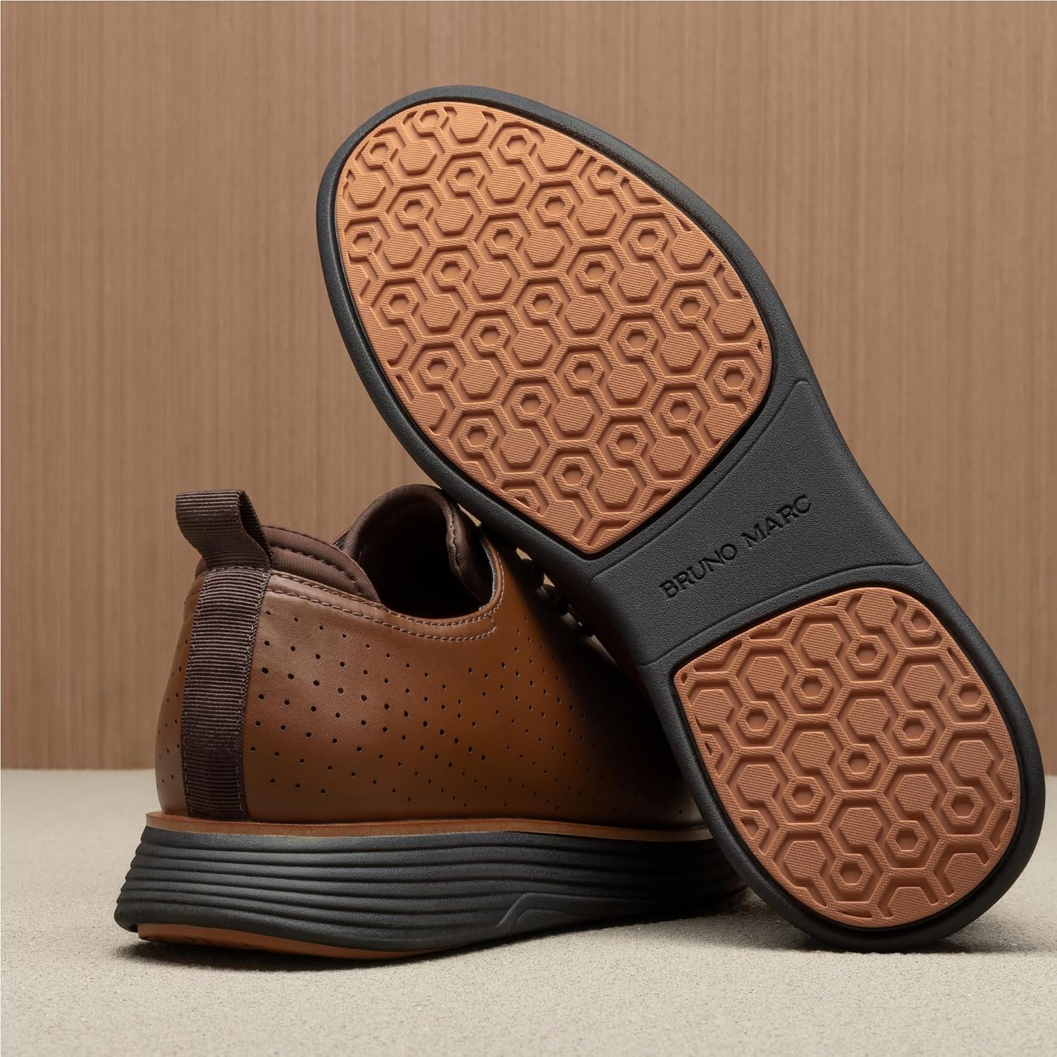 Thumbnail 3 de Bruno Marc Chaussure Oxford respirante