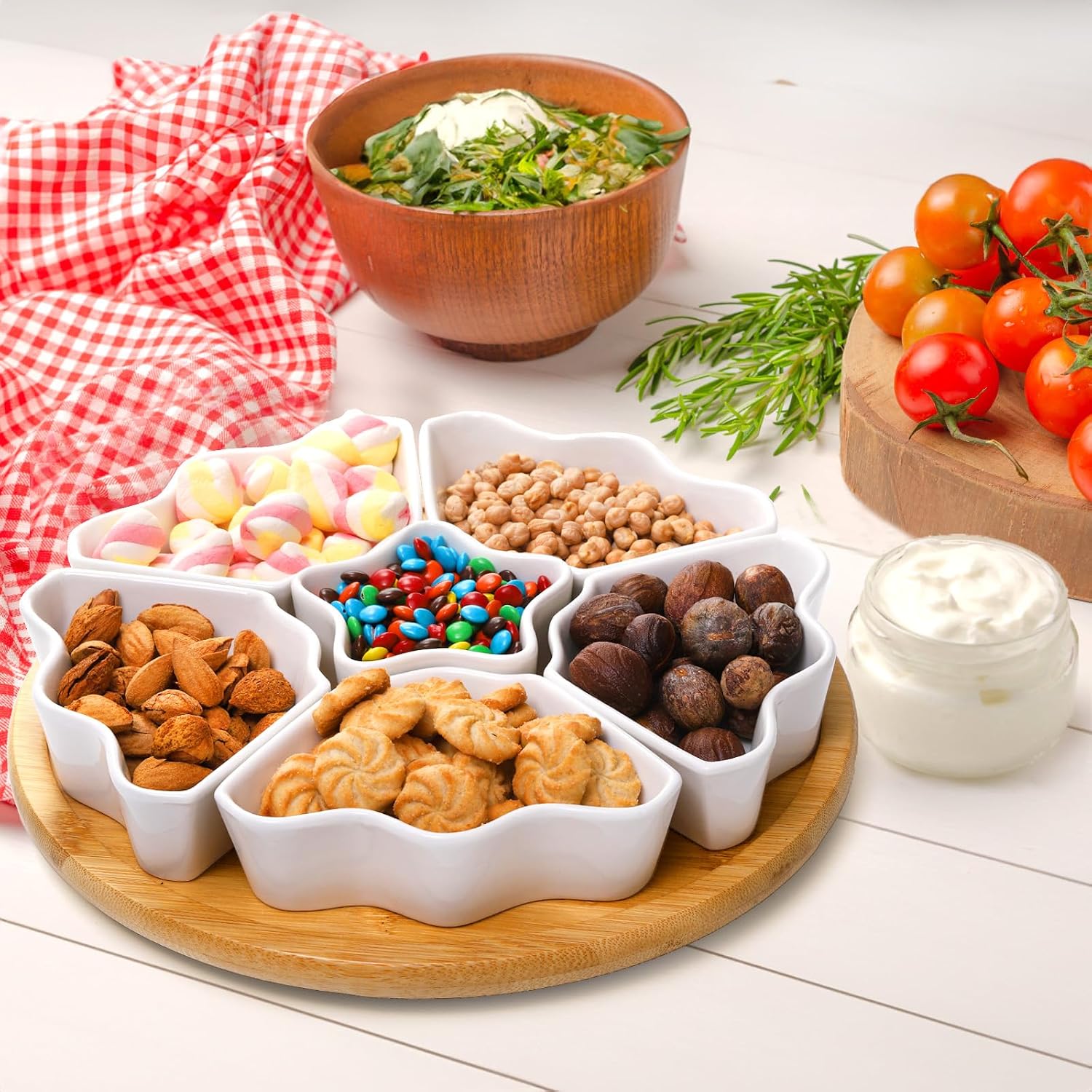 Detalle 2 de Foraineam Serving Platter 11-Inch