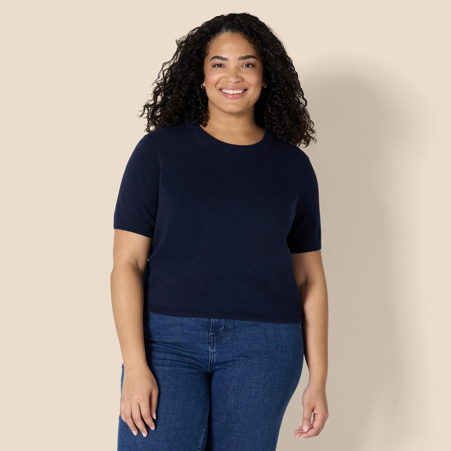 Thumbnail 4 de Amazon Essentials Damen-Pullover Regular-Fit mit Stehkragen und Flügelärmeln