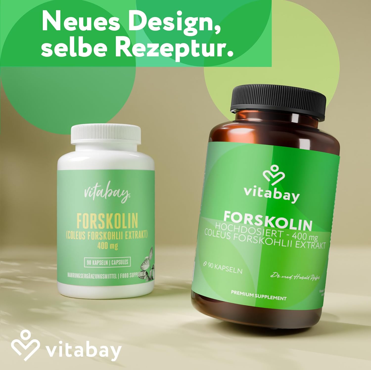 Detalle 2 de Vitabay Forskolin 400 mg – 90 vegane Kapseln