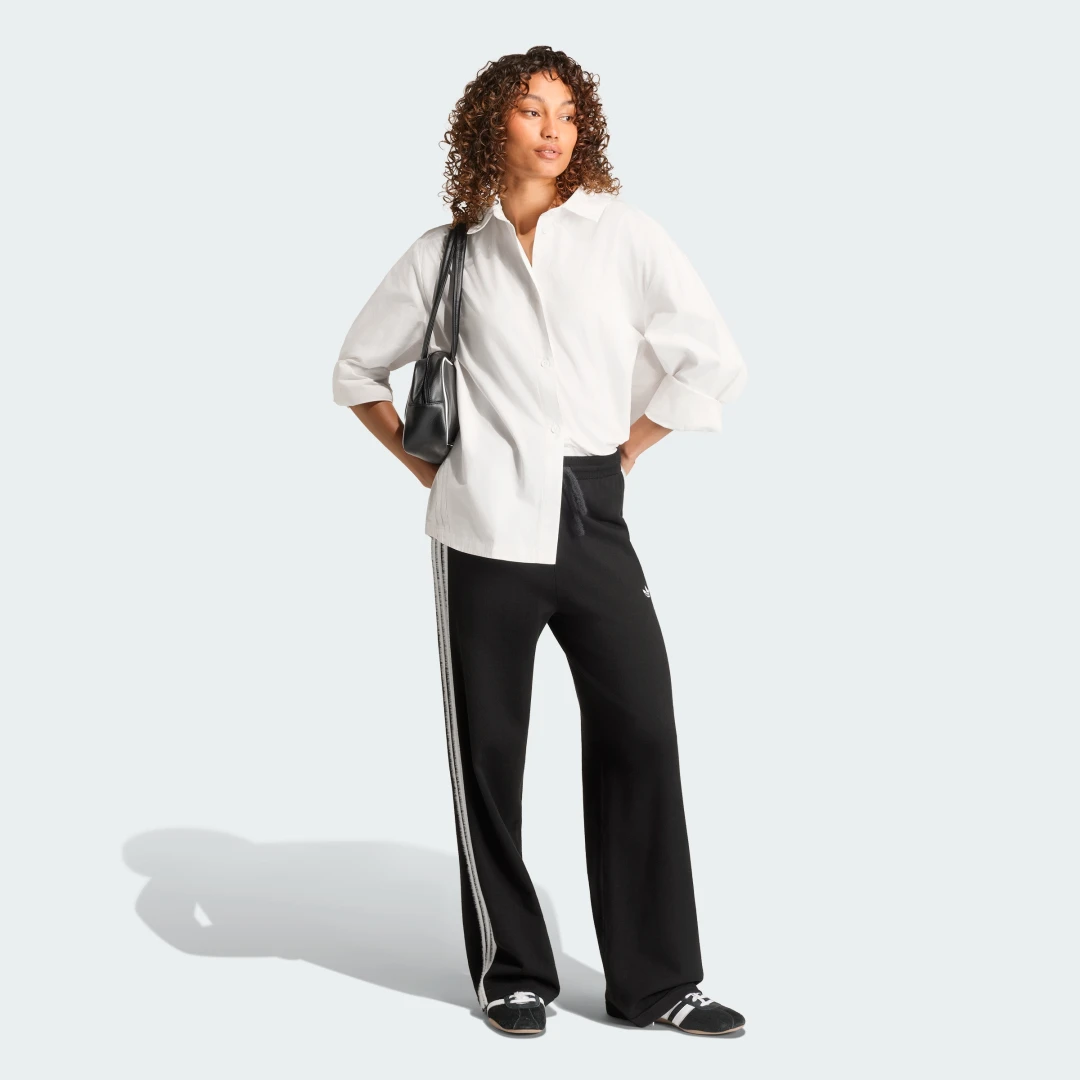 Detalle de Camisa 3 Stripes Adidas – Blanco