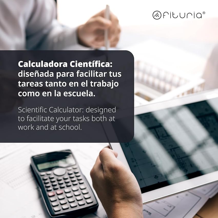 Thumbnail 2 de Ofituria F-82MS calculadora científica 2 líneas