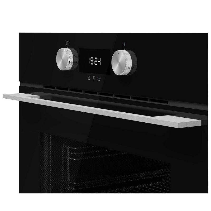Detalle de Teka HLB 8400 P 70L 60 cm — Horno multifunción pirolítico con vapor, clase A+, negro